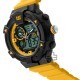 CAT DUALMODE MI-165-27-137 Yellow Rubber Band Analog Watch | 10 ATM | 47 MM | 2Y Warranty