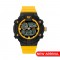 CAT DUALMODE MI-165-27-137 Yellow Rubber Band Analog Watch | 10 ATM | 47 MM | 2Y Warranty
