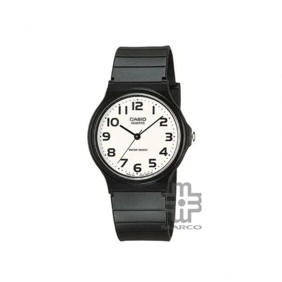 Casio General MQ-24-7B2 Black Resin Band Men Youth Watch Casio General MQ-24-7B2 Black Resin Band Men Youth Watch