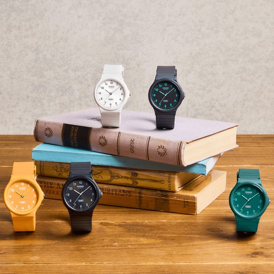 Casio General MQ-24B-3B Green Bio-Based Resin Band Men Watch / Women Watch / Youth Watch Casio General MQ-24B-3B Green Bio-Based Resin Band Men Watch / Women Watch / Youth Watch