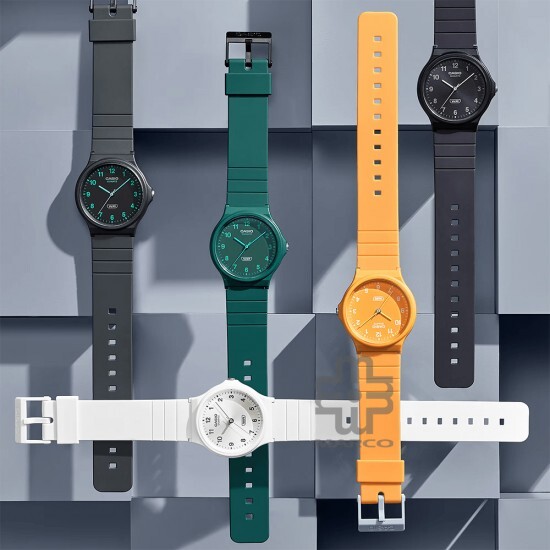 Casio General MQ-24B-7B White Bio-Based Resin Band Men Watch / Women Watch / Youth Watch