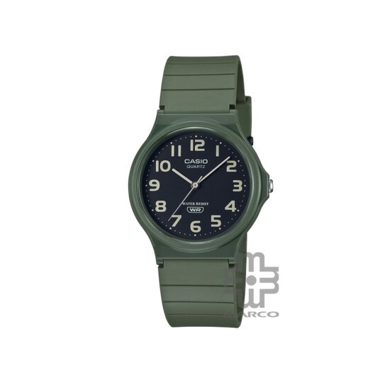 Casio General MQ-24UC-3B Matte Green Resin Band Men Youth Watch Casio General MQ-24UC-3B Matte Green Resin Band Men Youth Watch