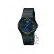 Casio General MQ-76-2A Black Blue Resin Band Men Youth Watch