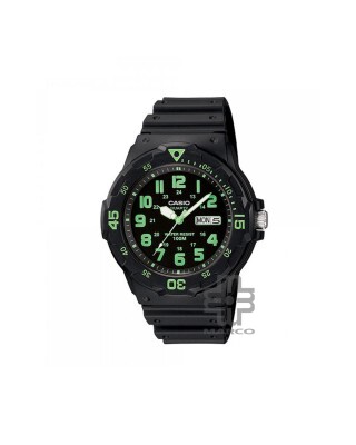 Casio General MRW-200H-3BV Black Resin Band Men Youth Watch
