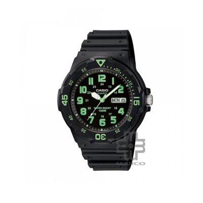Casio General MRW-200H-3BV Black Resin Band Men Youth Watch