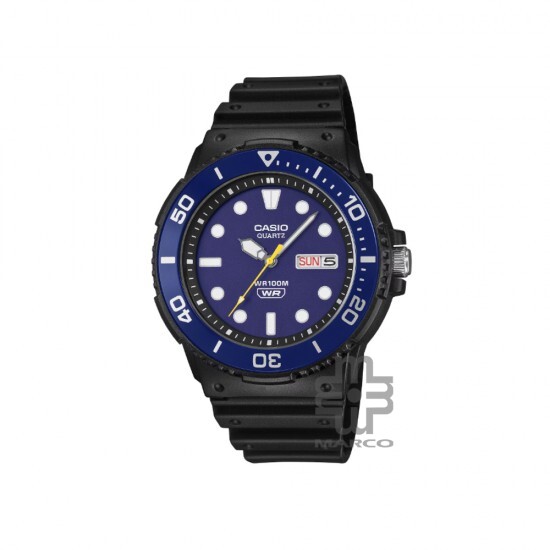 Casio General MRW-230H-2EV Black Resin Band Men Watch