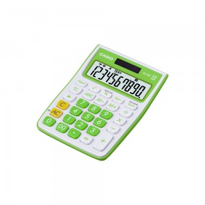 Casio MS-10VC-GN 10-Digit Basic Calculator (Green)