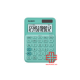 Casio Colorful Calculator MS-20UC-GN Green