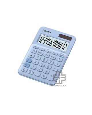 Casio Colorful Calculator MS-20UC-LB Light Blue