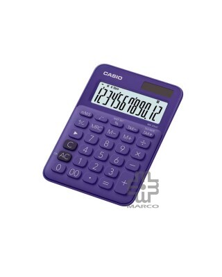 Casio Colorful Calculator MS-20UC-PL Purple