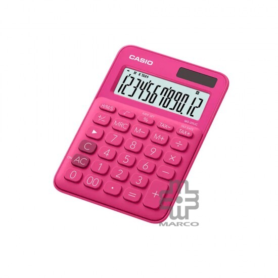 Casio Colorful Calculator MS-20UC-RD Fuchsia Casio Colorful Calculator MS-20UC-RD Fuchsia