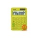 Casio Colorful Calculator MS-20UC-YG Yellow Green