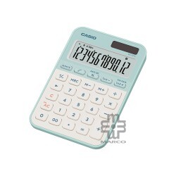 Casio Colorful Calculator MS-20YC-LG Light Green Colour