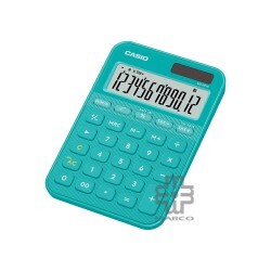 Casio Colorful Calculator MS-20YC-TU Turquoise Colour