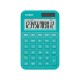 Casio Colorful Calculator MS-20YC-TU Turquoise Colour