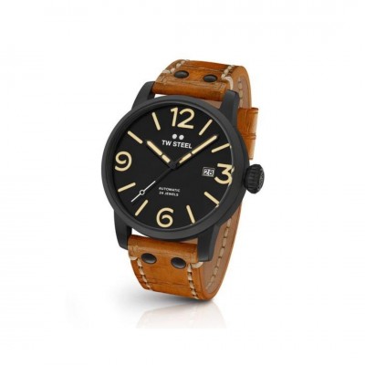 TW Steel MS35-45MM Maverick Brown Leather Band Men Watch