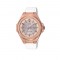 Casio Baby-G MSG-S500G-7A2 White Resin Band Women Watch