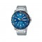 Casio General MTD-125D-2A1V Silver Stainless Steel Band Men Watch