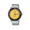 Casio General MTD-125D-9AV Silver Stainless Steel Band Men Watch