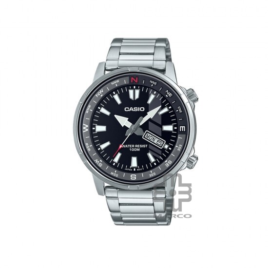 Casio General MTD-130D-1AV Silver Stainless Steel Band Men Watch Casio General MTD-130D-1AV Silver Stainless Steel Band Men Watch