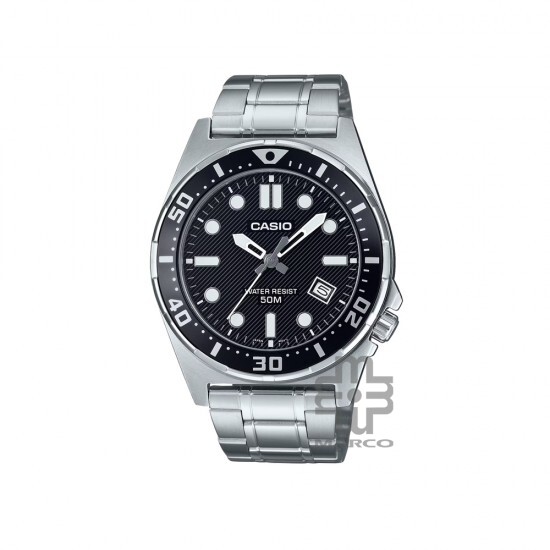 Casio General MTD-135D-1AV Silver Stainless Steel Band Men Watch Casio General MTD-135D-1AV Silver Stainless Steel Band Men Watch