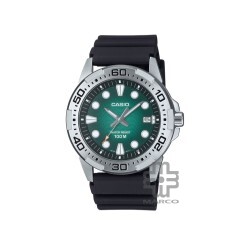 Casio General MTD-140-3AV Black Resin Band Men Watch