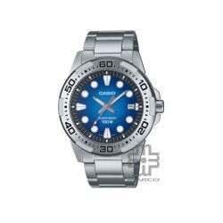 Casio General MTD-140D-2AV Stainless Steel Band Men Watch