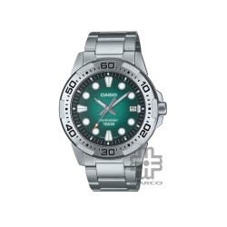 Casio General MTD-140D-3AV Stainless Steel Band Men Watch