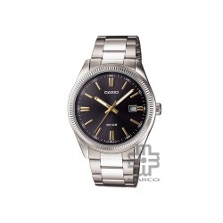 Casio General MTP-1302D-1A2V Silver Stainless Steel Band Men Watch