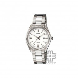 Casio General MTP-1302D-7A1V Silver Stainless Steel Band Men Watch