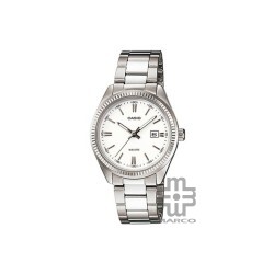 Casio General MTP-1302D-7A1V Silver Stainless Steel Band Men Watch