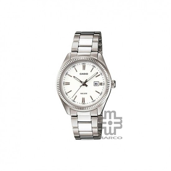 Casio General MTP-1302D-7A1V Silver Stainless Steel Band Men Watch