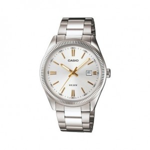 Casio General MTP-1302D-7A2 Silver Stainless Steel Band Men Watch
