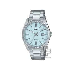 Casio General MTP-1302DA-2A2V Silver Stainless Steel Band Men Watch