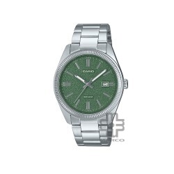 Casio General MTP-1302DA-3AV Silver Stainless Steel Band Men Watch