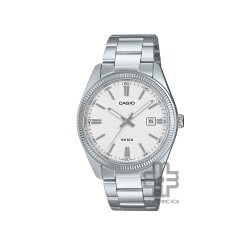 Casio General MTP-1302DA-7AV Silver Stainless Steel Band Men Watch