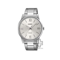 Casio General MTP-1303DD-7AV Silver Stainless Steel Band Men Watch
