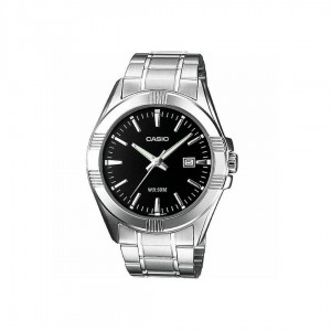 Casio General MTP-1308D-1A Silver Stainless Steel Band Men Watch