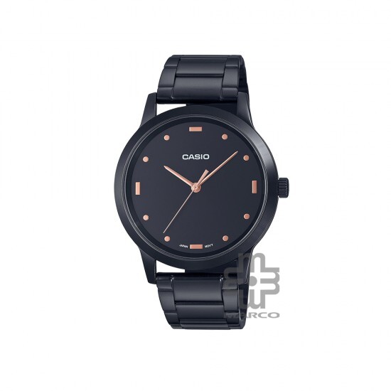 Casio General MTP-2022VB-1C Black Stainless Steel Band Men Watch Casio General MTP-2022VB-1C Black Stainless Steel Band Men Watch