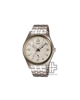 Casio General MTP-1352D-8B2 Stainless Steel Band Men Watch