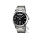 Casio General MTP-1381D-1AV Silver Stainless Steel Band Men Watch