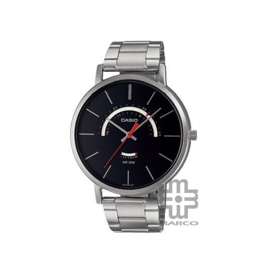 Casio General MTP-B105D-1AV Silver Stainless Steel Band Men Watch Casio General MTP-B105D-1AV Silver Stainless Steel Band Men Watch