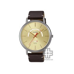 Casio General MTP-B105L-9AV Dark Brown Leather Band Men Watch