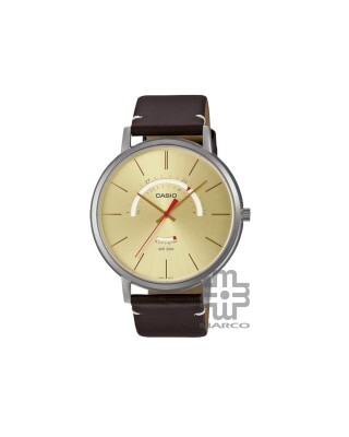Casio General MTP-B105L-9AV Dark Brown Leather Band Men Watch