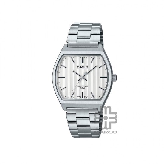 Casio General MTP-B140D-7AV Silver Stainless Steel Band Men Watch Casio General MTP-B140D-7AV Silver Stainless Steel Band Men Watch