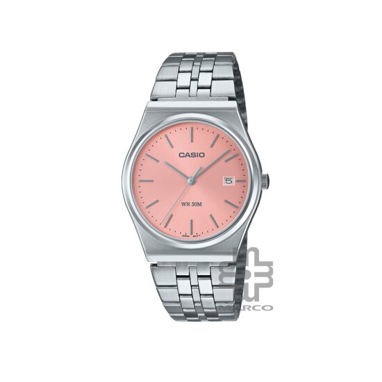 Casio General MTP-B145D-4AV Silver Stainless Steel Band Men Watch Casio General MTP-B145D-4AV Silver Stainless Steel Band Men Watch