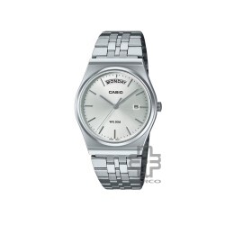 Casio General MTP-B146D-7AV Silver Stainless Steel Band Men Watch