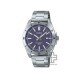 Casio General MTP-B155D-2EV Silver Stainless Steel Band Men Watch