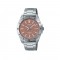 Casio General MTP-B155D-5EV Silver Stainless Steel Band Men Watch