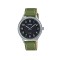 Casio General MTP-B160L-1B1V Green Genuine Leather Band Men Watch
